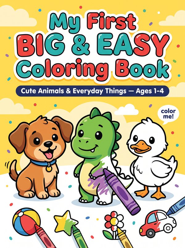 Cover of My First Coloring Book
